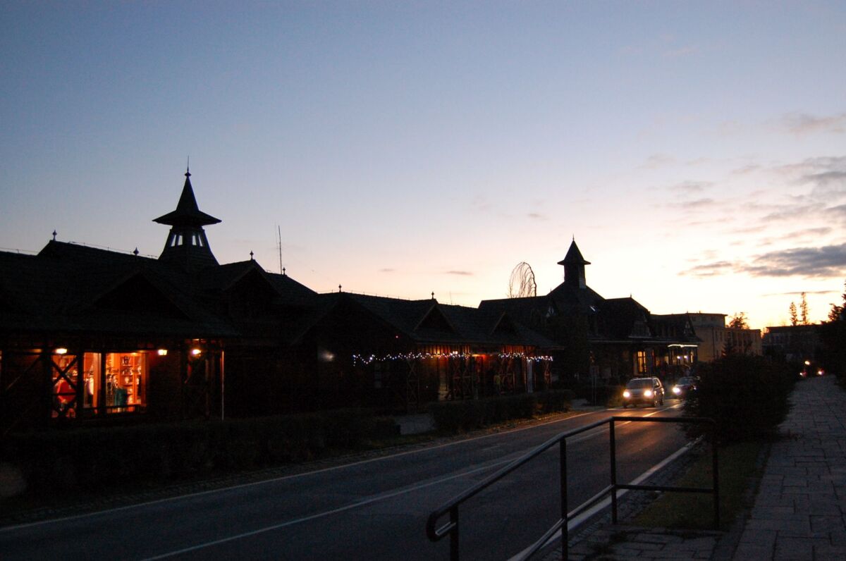 centrum, Stary Smokovec, Tatry,