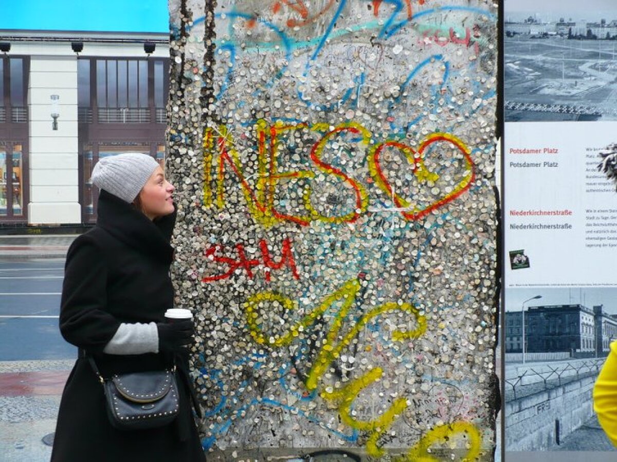Berlínsky múr, Berlín, Postupimské námestie