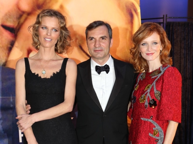 Eva Herzigová (vľavo) a herečka Anna Geislerová