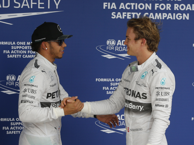 Hamilton, Rosberg