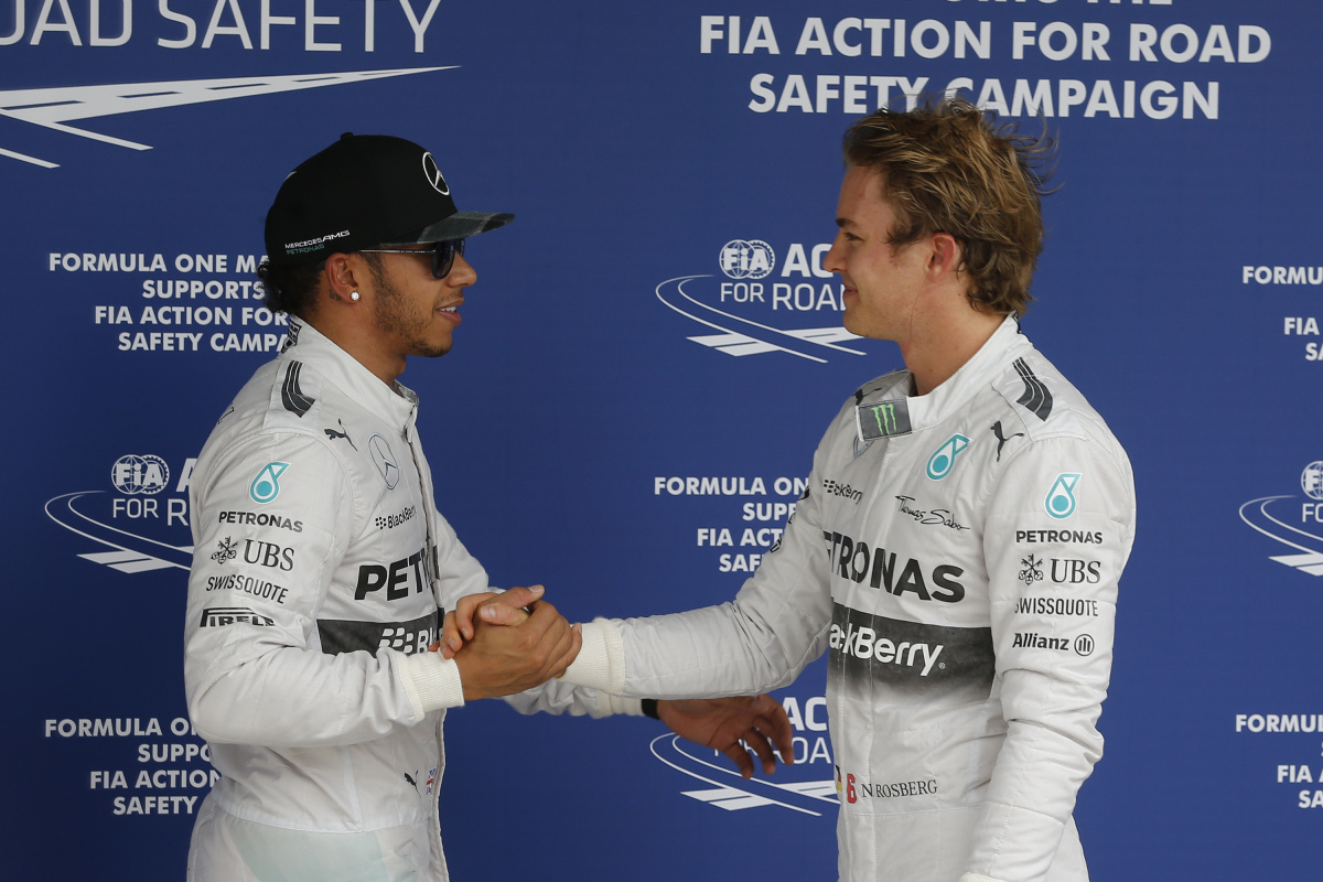 Hamilton, Rosberg