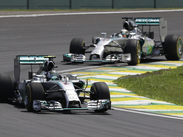 VC Brazílie, Nico Rosberg, Lewis Hamilton
