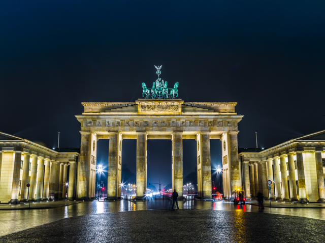 brandenburska brana, Berlin