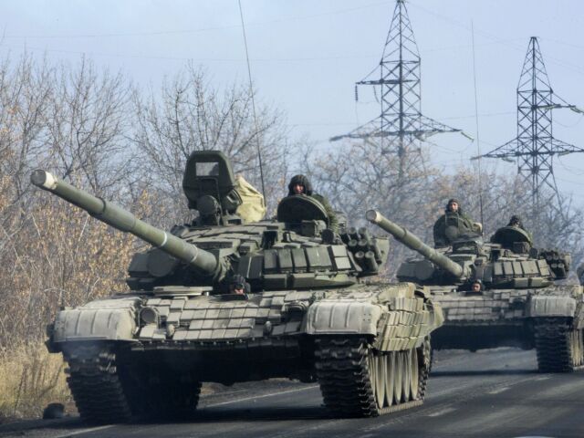 Ukrajina, Donecko, tanky