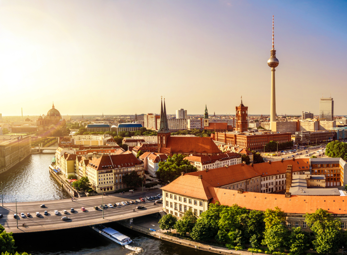 Berlin, centrum,