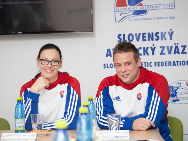Atletický tím Rio 2016, Marcel Lomnický, Martina Hrašnová