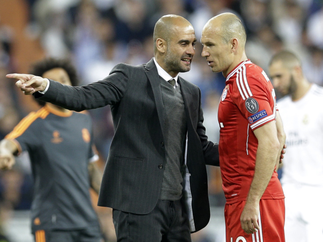 Pep Guardiola, Arjen Robben