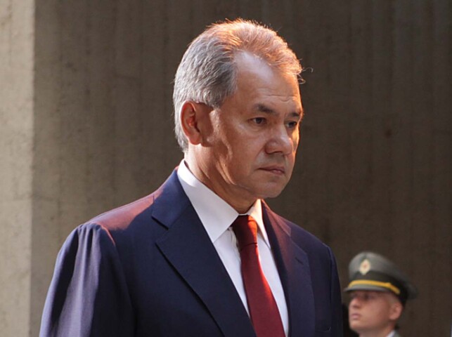 Ruský minister obrany Sergej Šojgu