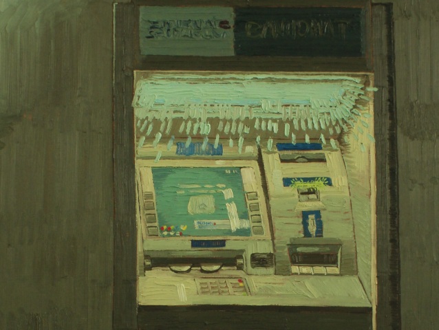 Juraj Florek: Nočný bankomat, 2014
