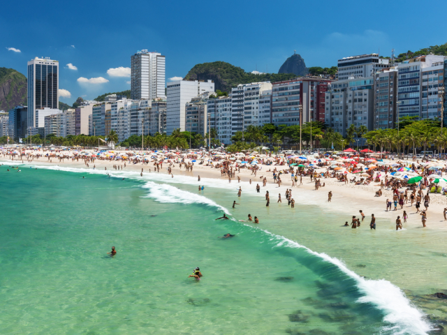 copacabana, plaz, brazilia, rio,