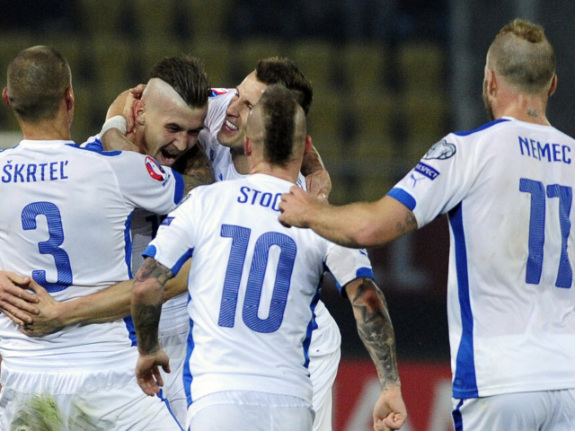 Slovensko, futbal, radosť, Juraj Kucka