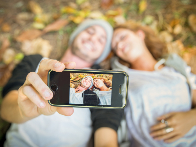 selfie, autoportrét