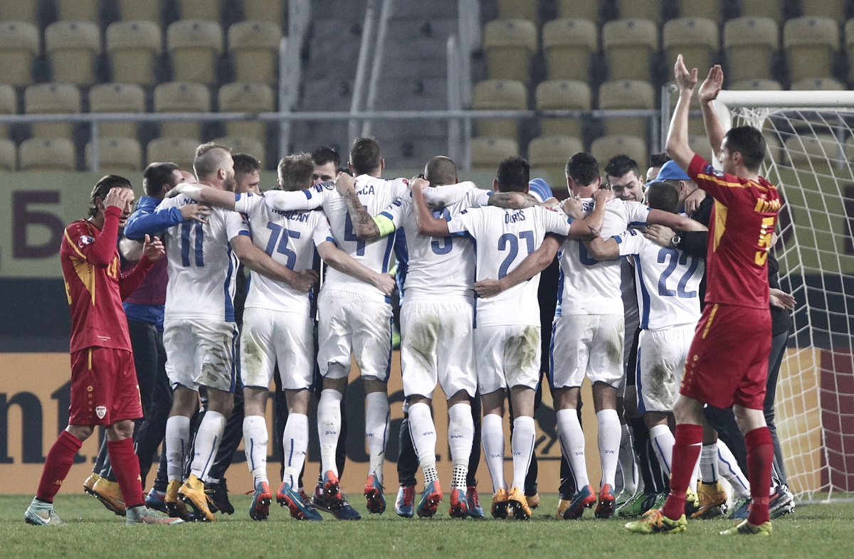 Futbalisti, Slovensko, radosť
