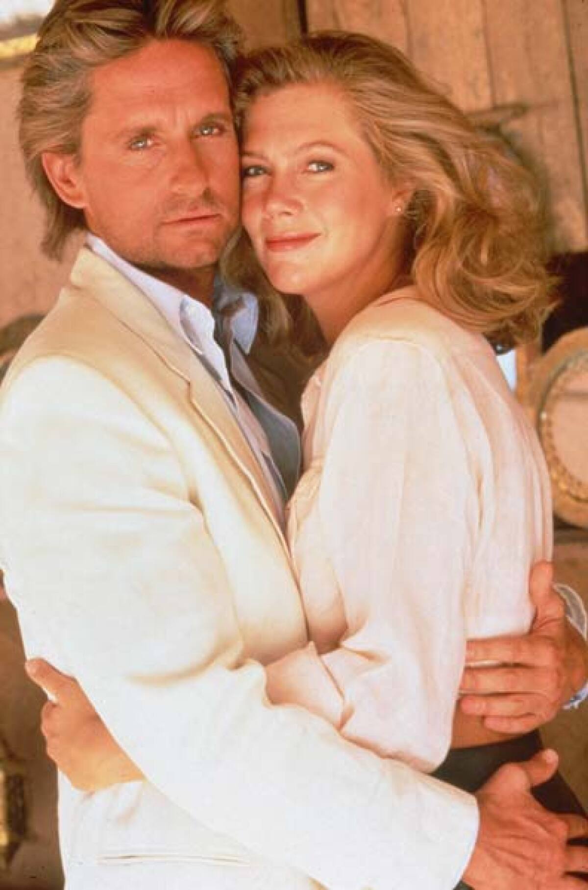 Kathleen Turner a Michael Douglas
