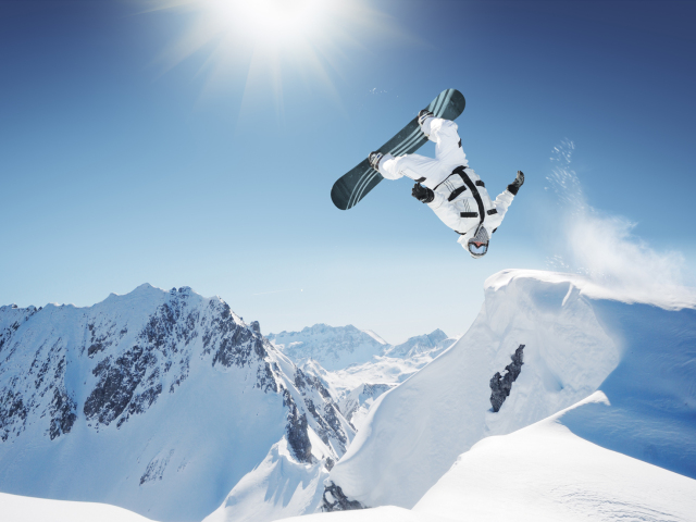 skok, snowboard, Tatry,