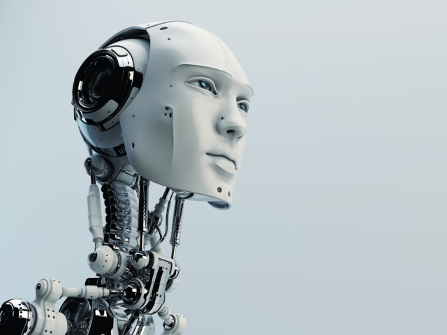 umelá inteligencia, AI, stroj, superpočítač, robot