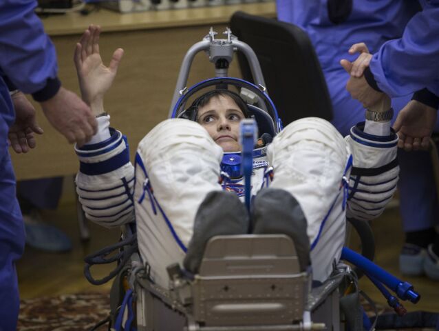 Talianka, kozmonautka, astronautka, ISS, Sojuz, Samantha Cristoforettiová
