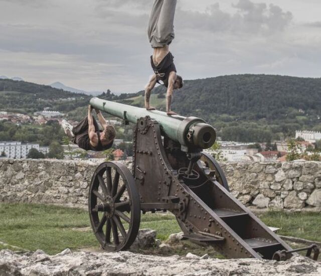 trencin, castle run,