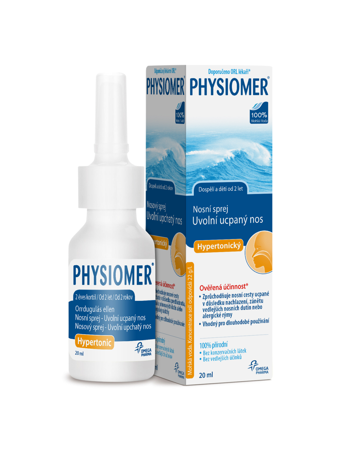 PHYSIOMER HYPERTONIC montaz CZ
