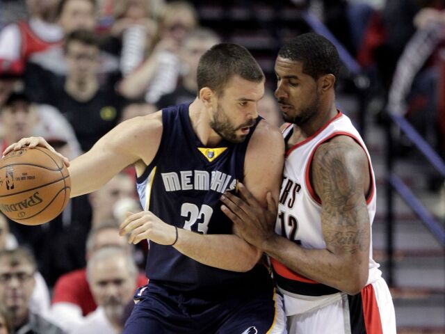 Marc Gasol, Memphis, LaMarcus Aldridge, Portland