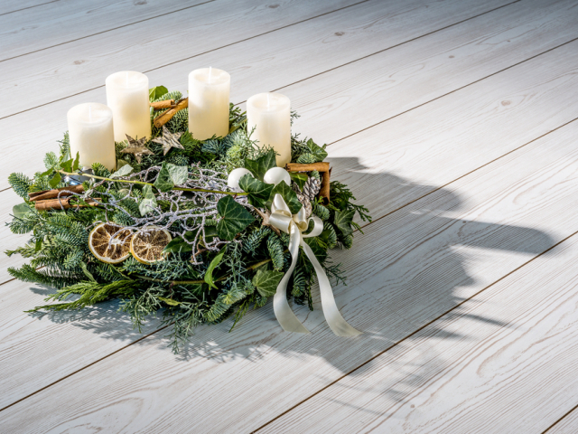 adventný veniec - trend - zima 2014