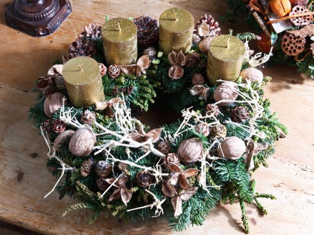 adventný veniec - trend - zima 2014