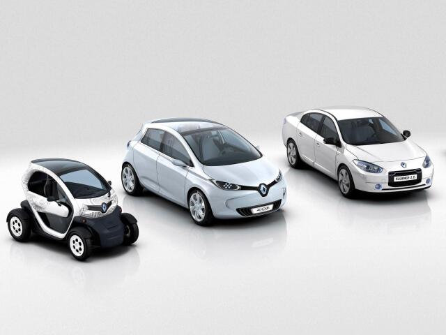 Renault - elektrické vozidlá