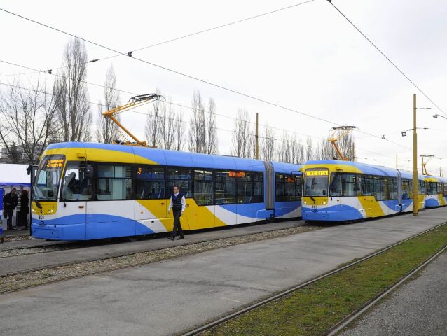 Košice, električka Vario, MHD,