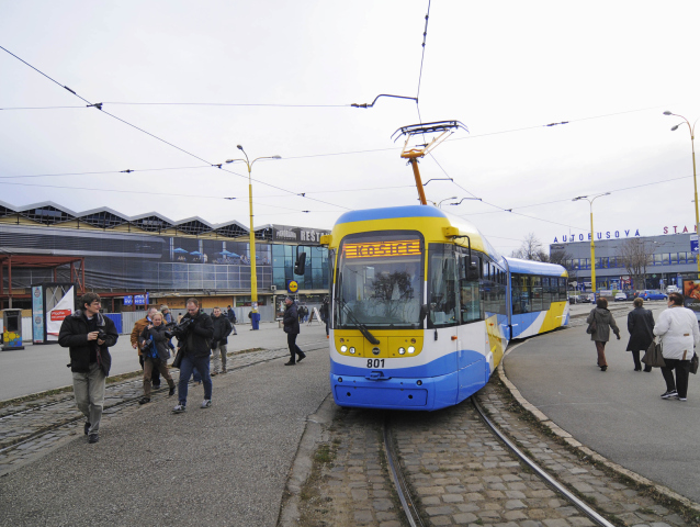 Košice, električka Vario, MHD,