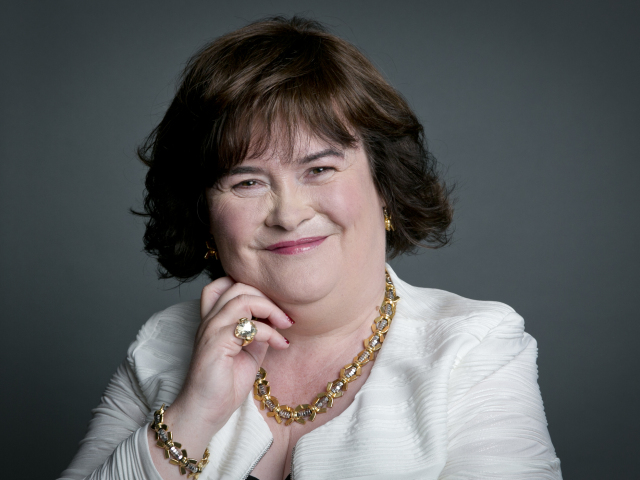 Speváčka Susan Boyle.