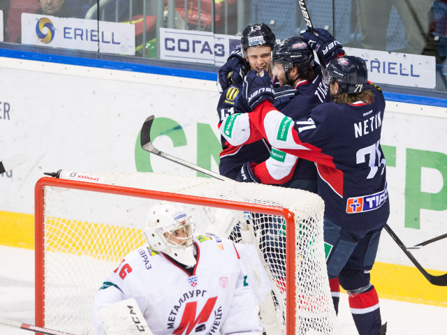 Tomáš Netík, Rok Tičar, Žiga Jeglič, Slovan, radosť, hokej