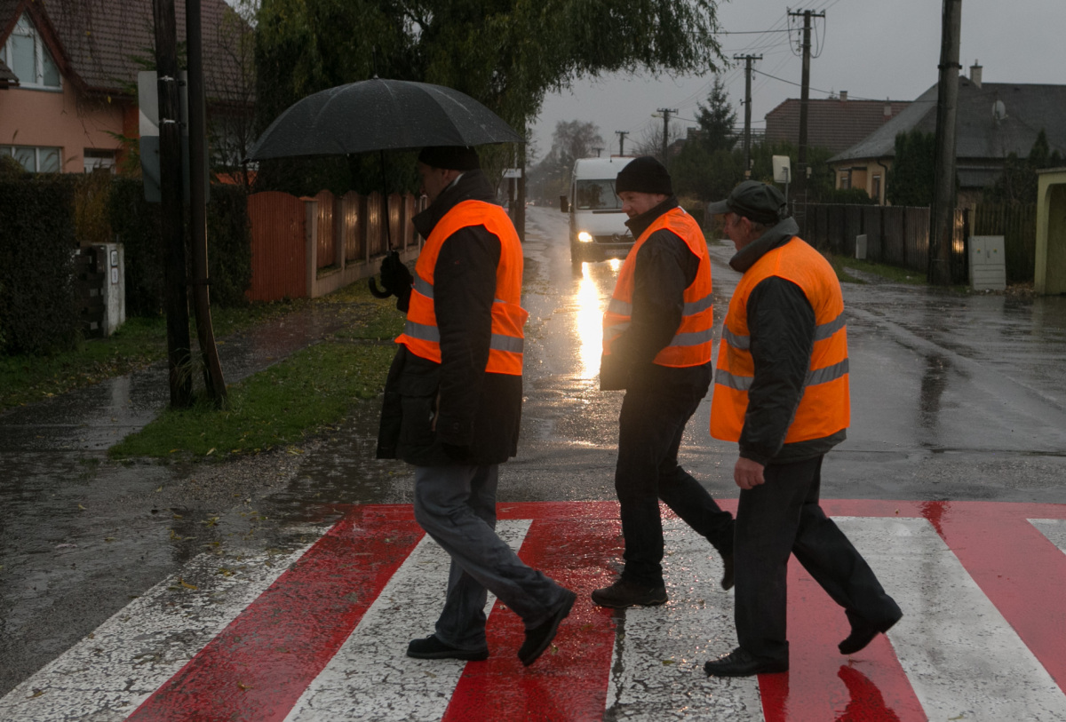 Dunajská Lužná, protest, blokáda, doprava, cesty, autá,
