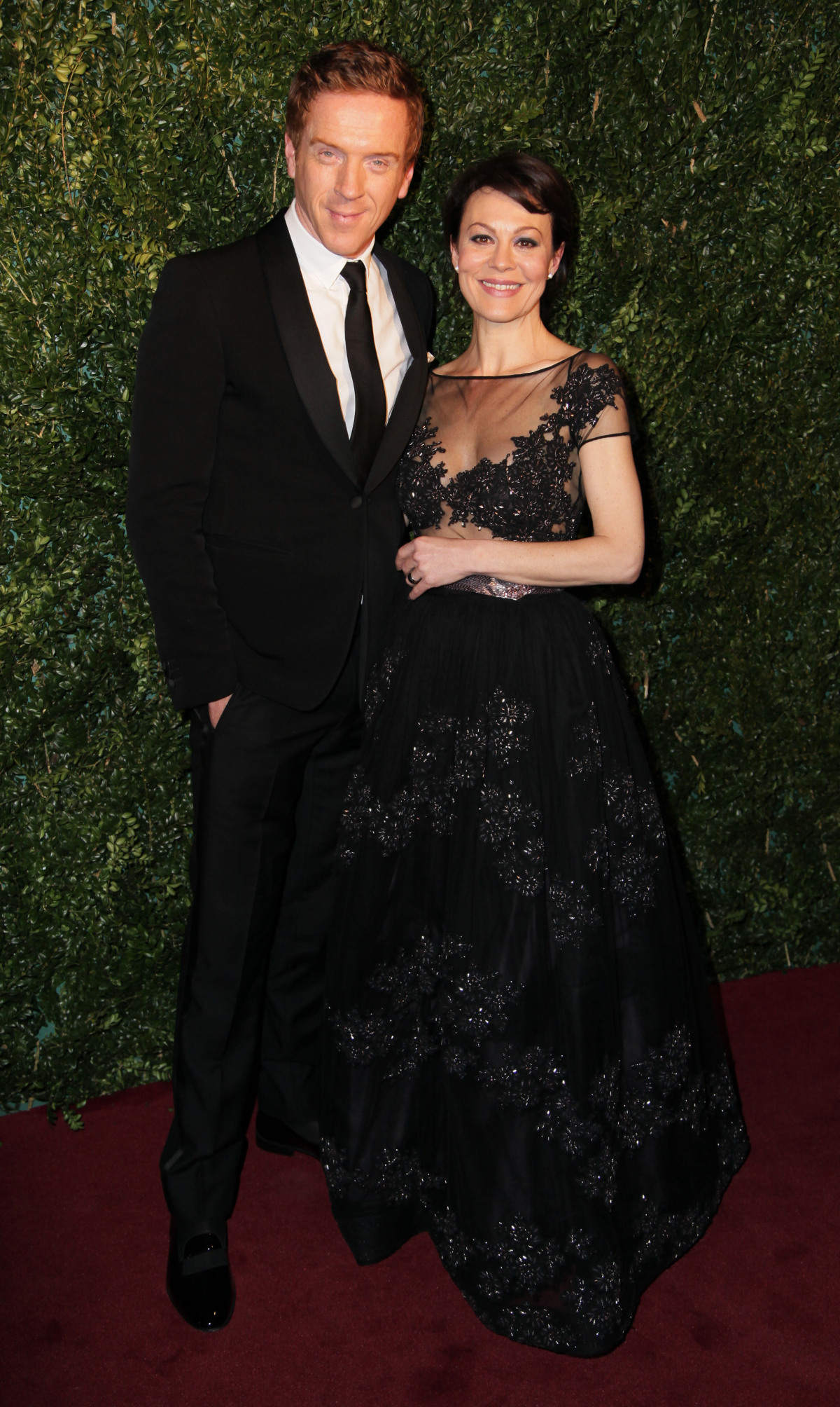 Herec Damian Lewis a jeho manželka Helen McCrory.