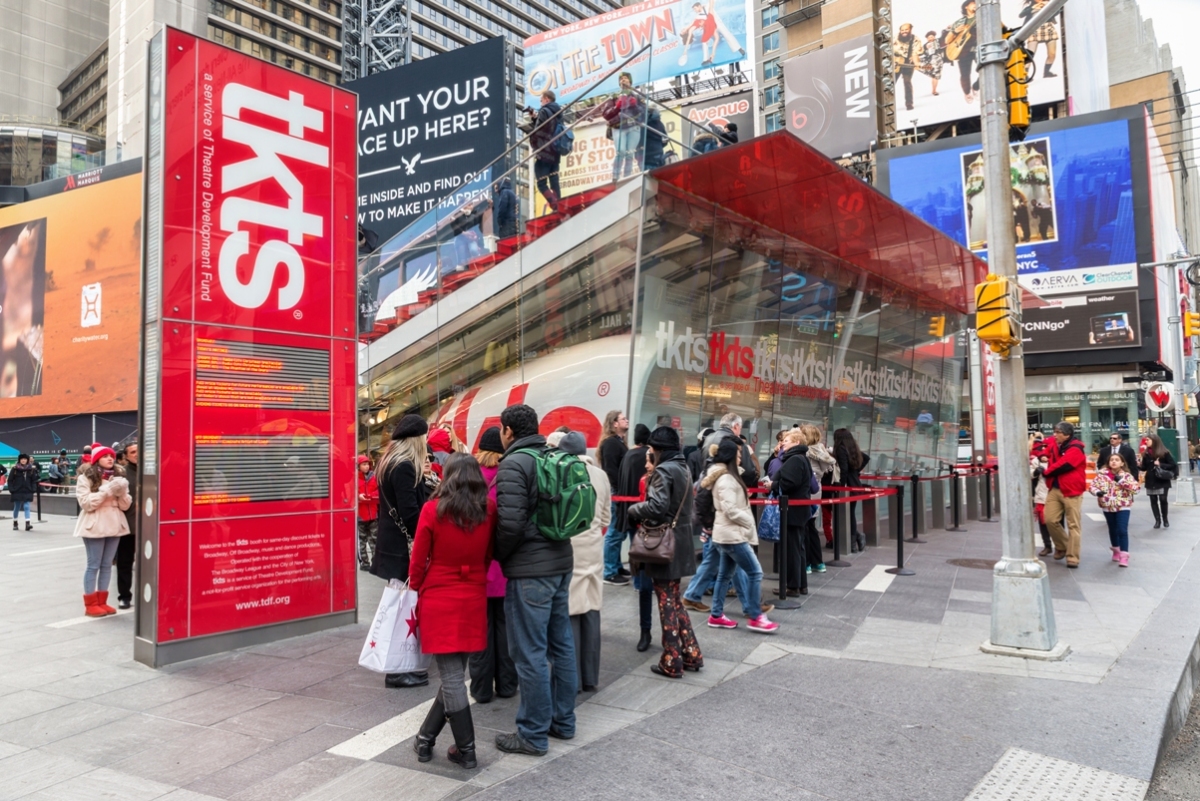listky, Broadway,