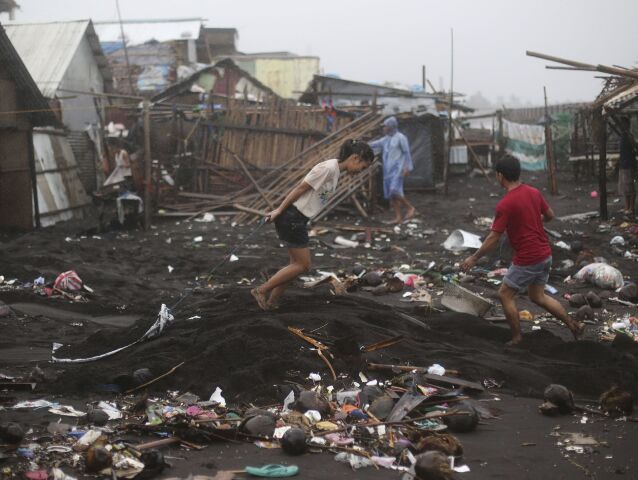 Filipíny, tajfún, Hagupit, dážď, vietor