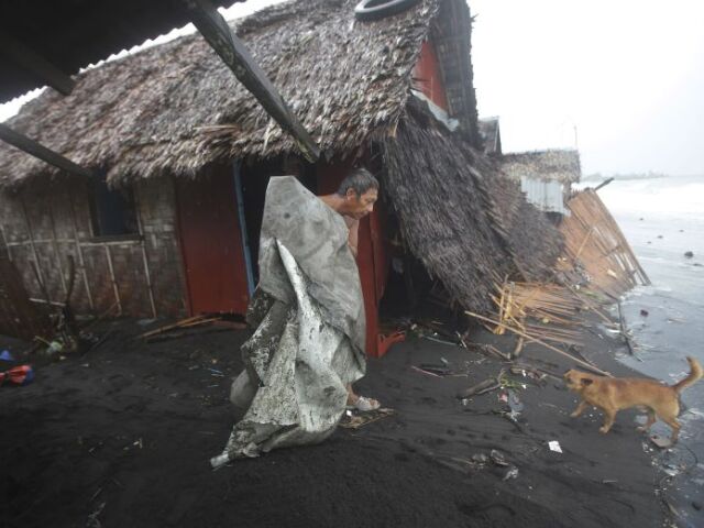 Filipíny, tajfún