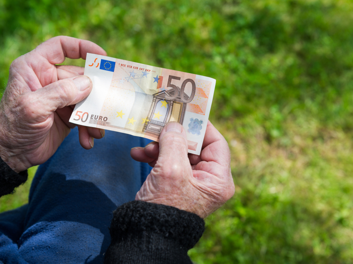 peniaze, dôchodok, euro