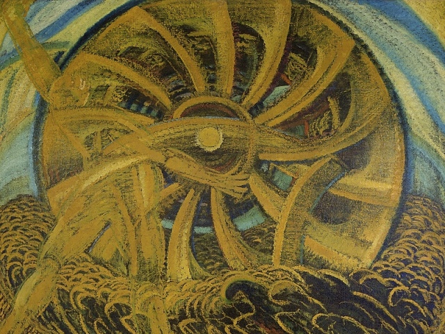 Anton Jasusch: Žltý mlyn, 1922