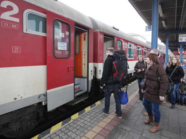 vlaky, stanica, cestovanie, železnica, doprava