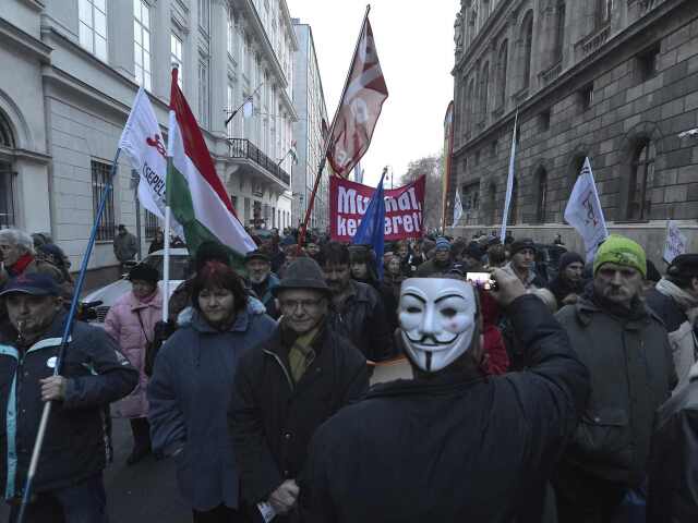 Maďarsko, protest