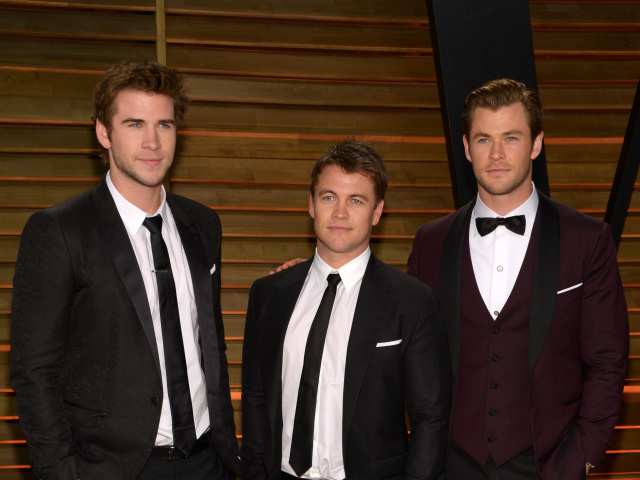 Liam Hemsworth, Luke Hemsworth a Chris Hemsworth