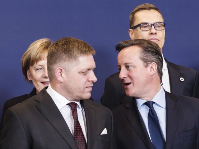summit EÚ, Robert Fico, David Cameron