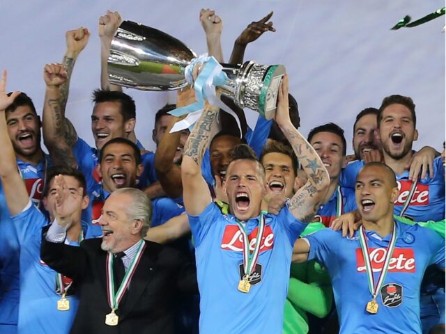 Marek Hamšík, SSC Neapol, radosť, Taliansky superpohár