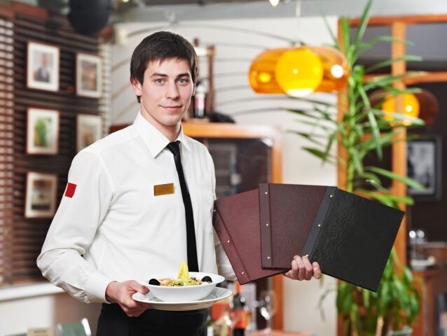 čašník, reštaurácia, jedlo, jedálny lístok, menu,