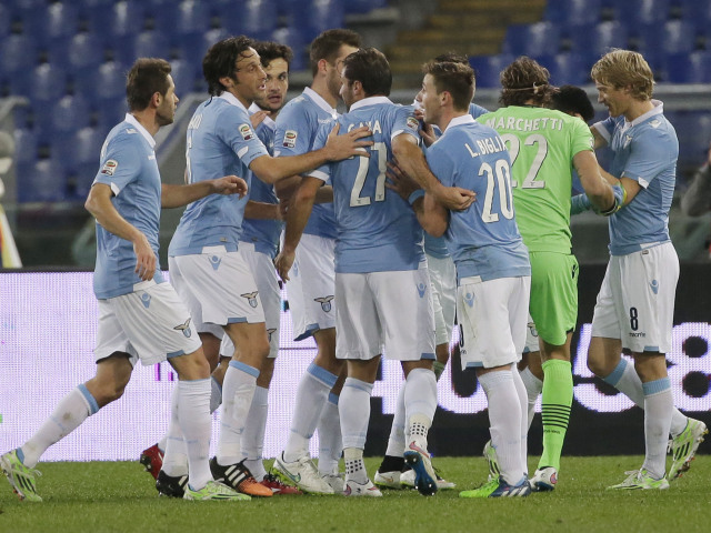 Lazio Rím, futbal, radosť