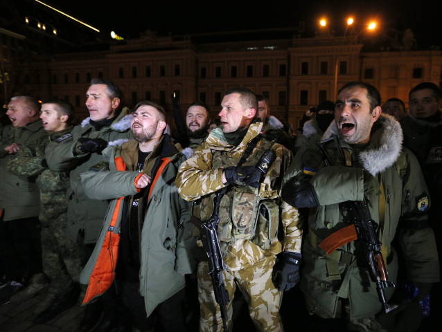 Ukrajina, Azov, vojaci