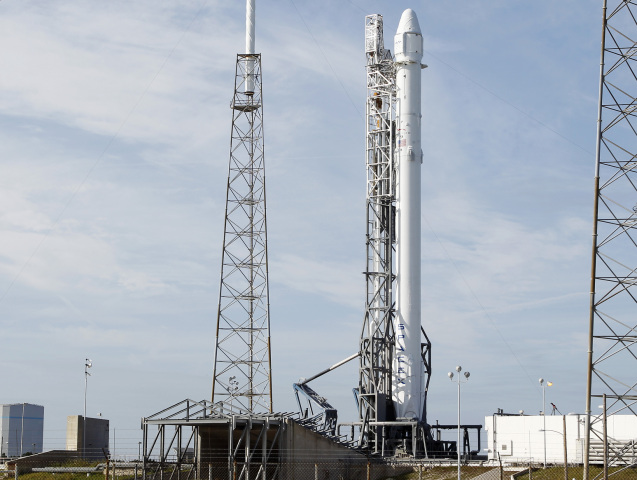 vesmírna stanica, Dragon, vesmírna loď, NASA, Mys Canaveral, Falcon 9
