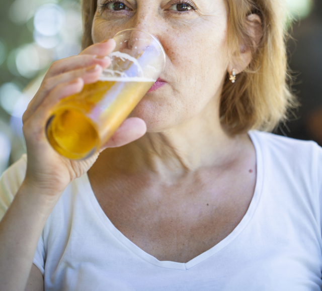 Slovenky majú pivo v obľube. 