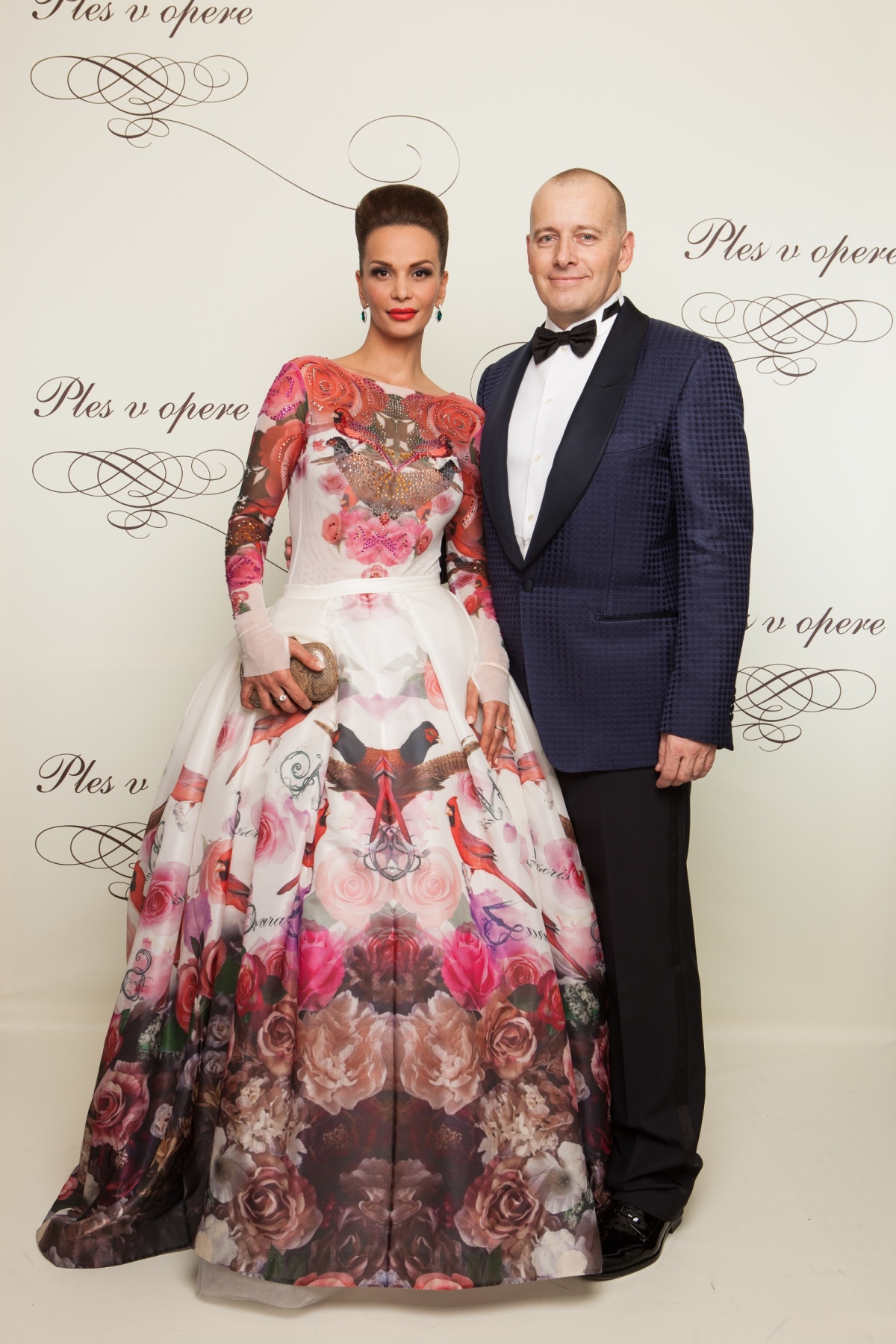 Boris Kollár a jeho partnerka - modelka Andrea Heringhová