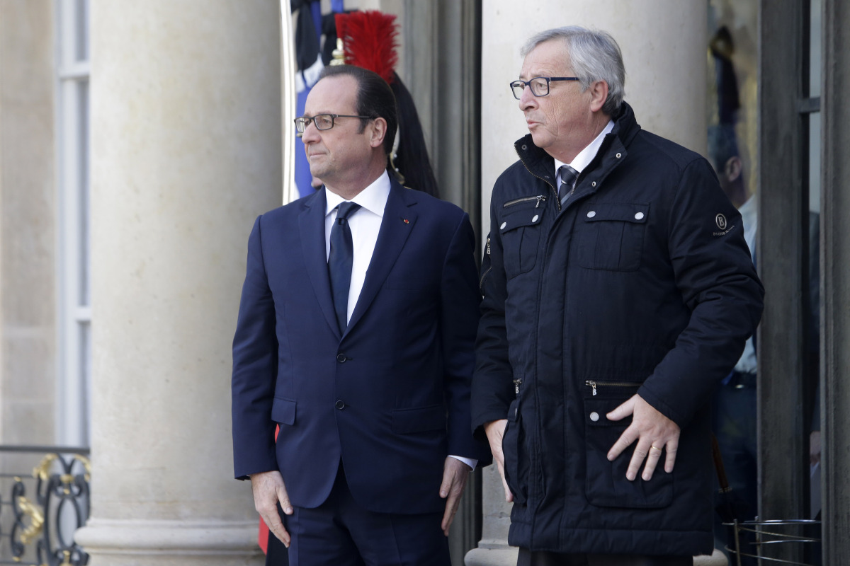 Hollande, Juncker